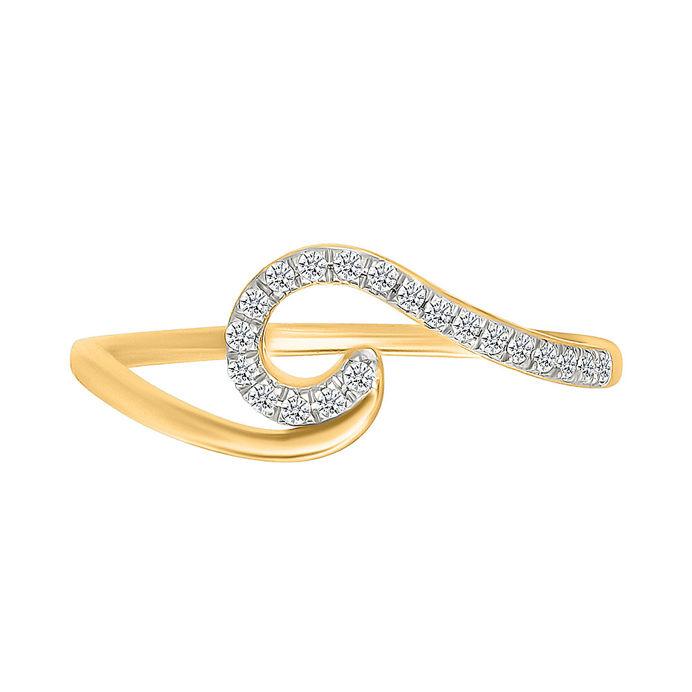Swirl Sparkle Ring