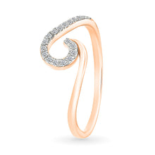 Swirl Sparkle Ring