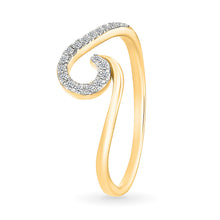 Swirl Sparkle Ring