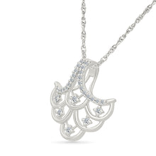 Petal Burst Diamond Pendant