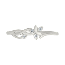 Twig Petals Gold & Diamond Ring
