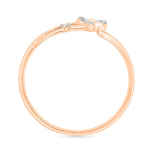 Twig Petals Gold & Diamond Ring