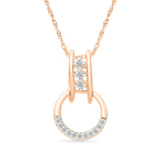 Interlocking Harmony Gold & Diamond Pendant