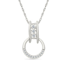 Interlocking Harmony Gold & Diamond Pendant