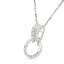 Interlocking Harmony Gold & Diamond Pendant