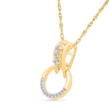 Interlocking Harmony Gold & Diamond Pendant