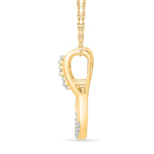 Interlocking Harmony Gold & Diamond Pendant