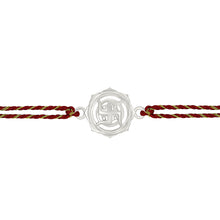 Golden Classic Chakra Swastik Rakhi