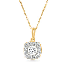 Square Classics Diamond Pendant