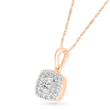 Square Classics Diamond Pendant
