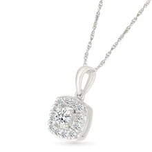 Square Classics Diamond Pendant