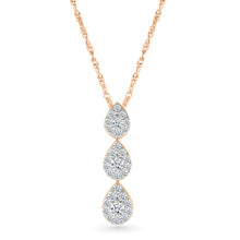 Triple Teardrop Radiance Pendant