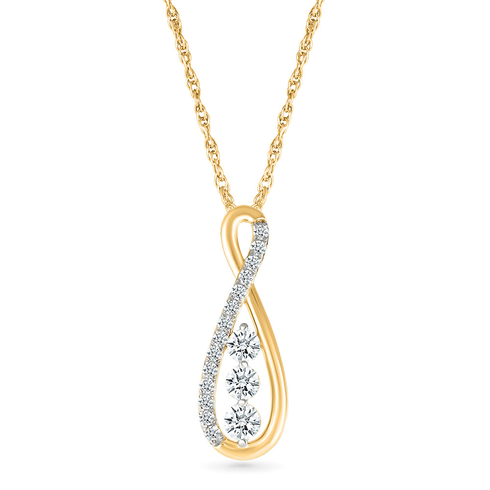 Delicate Diamond Pendant