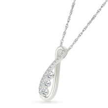 Delicate Diamond Pendant