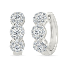 Trendy Twill Diamond Earrings