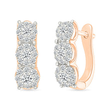 Shine Diamond Hoop Earrings