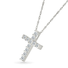 Bejeweled Cross Diamond Pendant