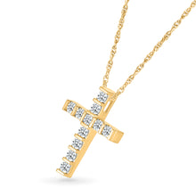 Bejeweled Cross Diamond Pendant