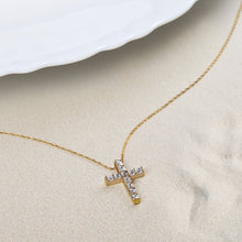 Bejeweled Cross Diamond Pendant