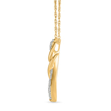 Spring Gold Diamond Pendant