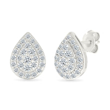 Dew Drop Gold & Diamond Earrings