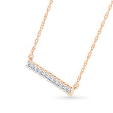 Starlit Bar Diamond Necklace