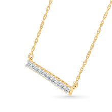 Starlit Bar Diamond Necklace