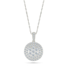 Diamond Cluster Pendant