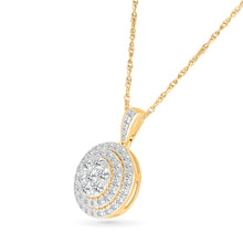 Diamond Cluster Pendant