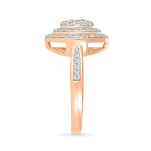 Spherical Halo Gold & Diamond Ring