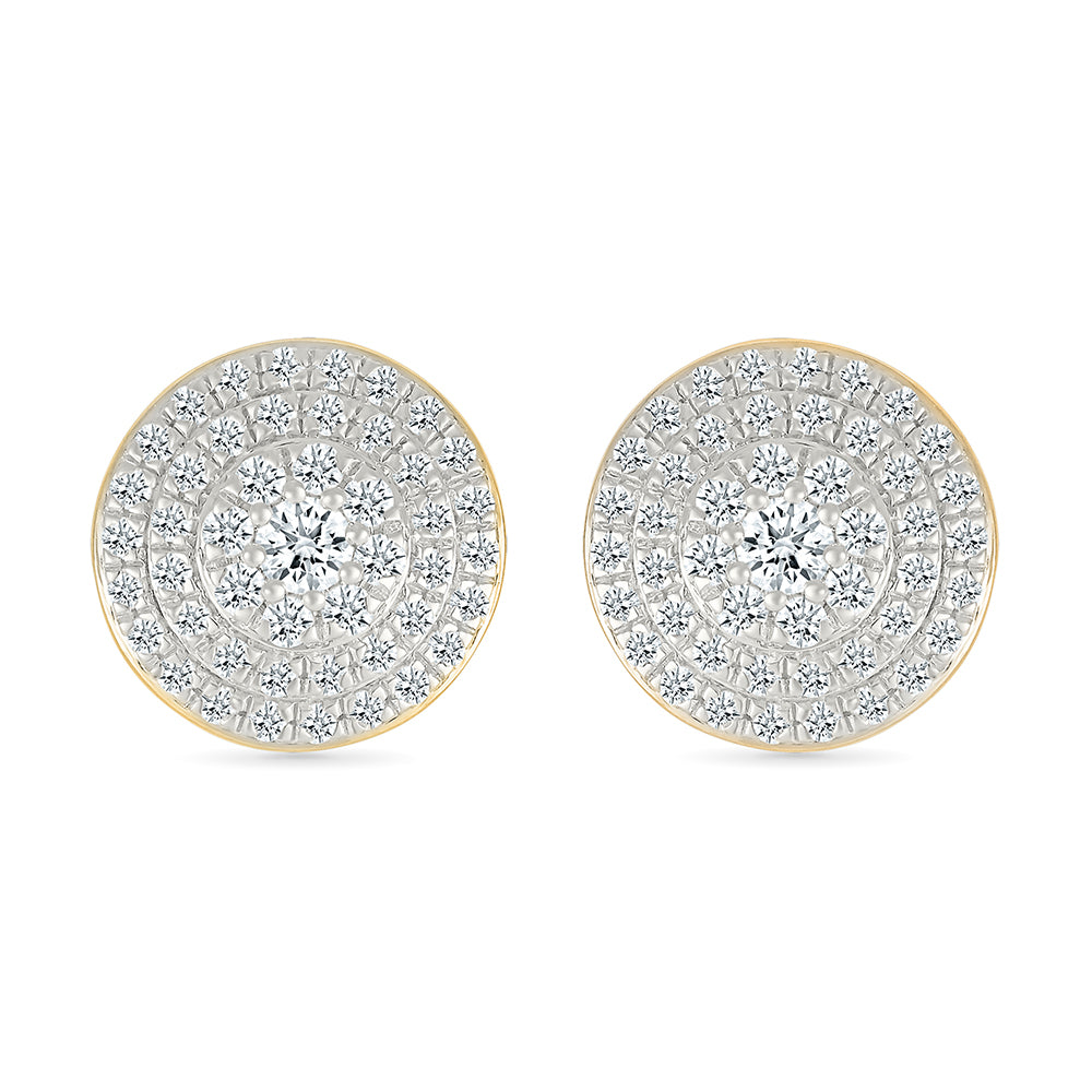 Sparkling Embrace Stud Earrings