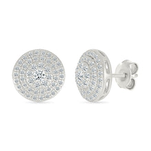 Sparkling Embrace Stud Earrings