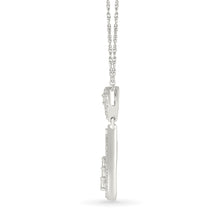 Drip Halo Diamond Pendant