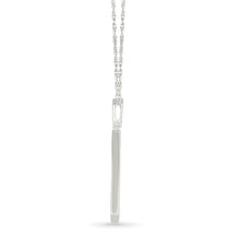 Linear Elegance Diamond Pendant