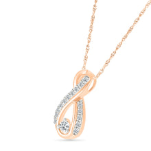 Infinity Love Diamond Pendant