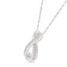 Infinity Love Diamond Pendant