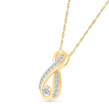 Infinity Love Diamond Pendant