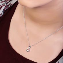 Infinity Love Diamond Pendant
