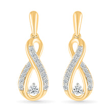 Graceful Infinity Dazzling Earrings