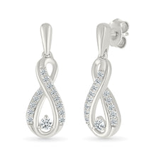 Graceful Infinity Dazzling Earrings