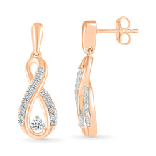 Graceful Infinity Dazzling Earrings
