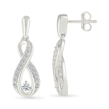 Graceful Infinity Dazzling Earrings