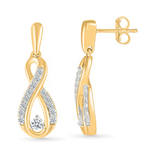 Graceful Infinity Dazzling Earrings