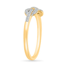 Infinity Everyday Diamond Gold Ring