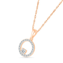 Sparkling Orbit Diamond Pendant