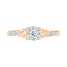Ethereal Starburst Diamond Ring