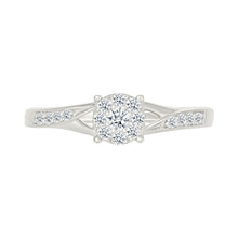 Ethereal Starburst Diamond Ring