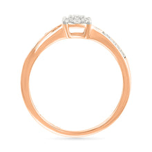 Ethereal Starburst Diamond Ring