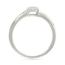 Ethereal Starburst Diamond Ring