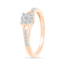 Ethereal Starburst Diamond Ring